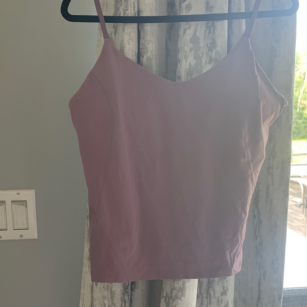 lululemon athletica Dusty Rose Spaghetti Strap Camisole